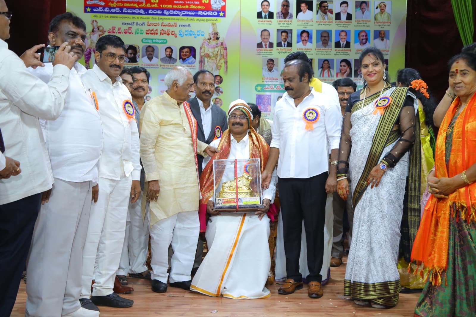Honoured among community elders